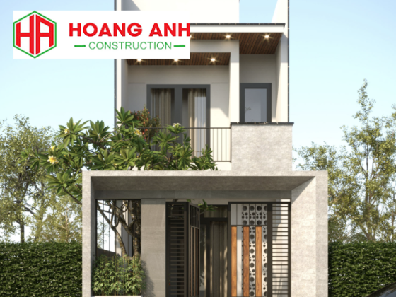 Mẫu nhà 2 tầng 5x16m khỏe khoắn hiện đại